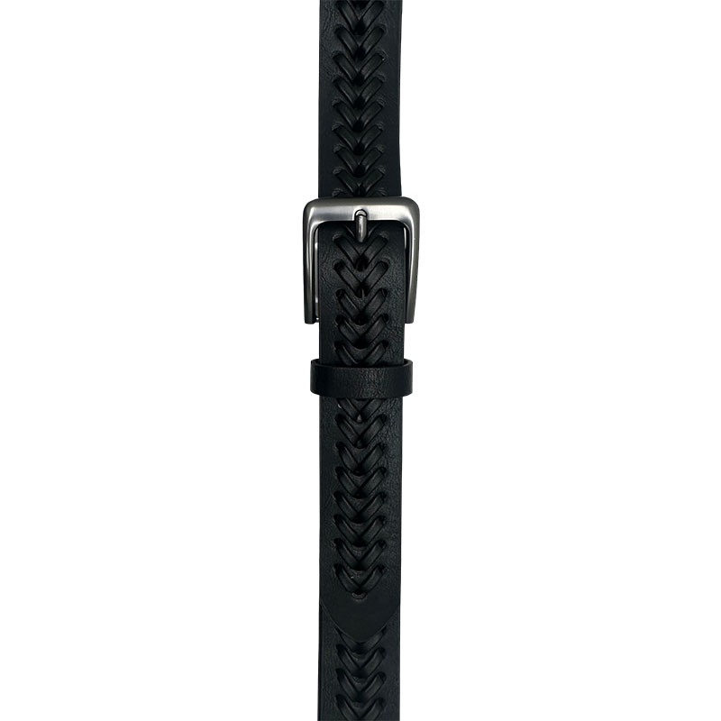 Is the length adjustment mechanism of the men's fashion casual jeans belt easy to operate?